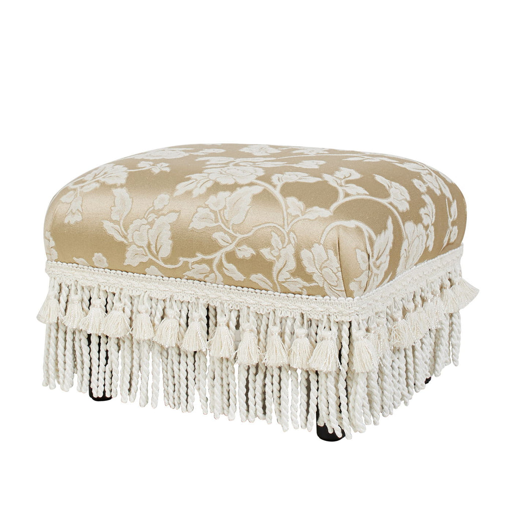 Fiona - Handcrafted Accent Footstool Ottoman