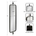 Kasota Metal Framed Mirror
