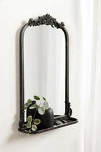 Arendahl Traditional Arch Mirror with Shelf