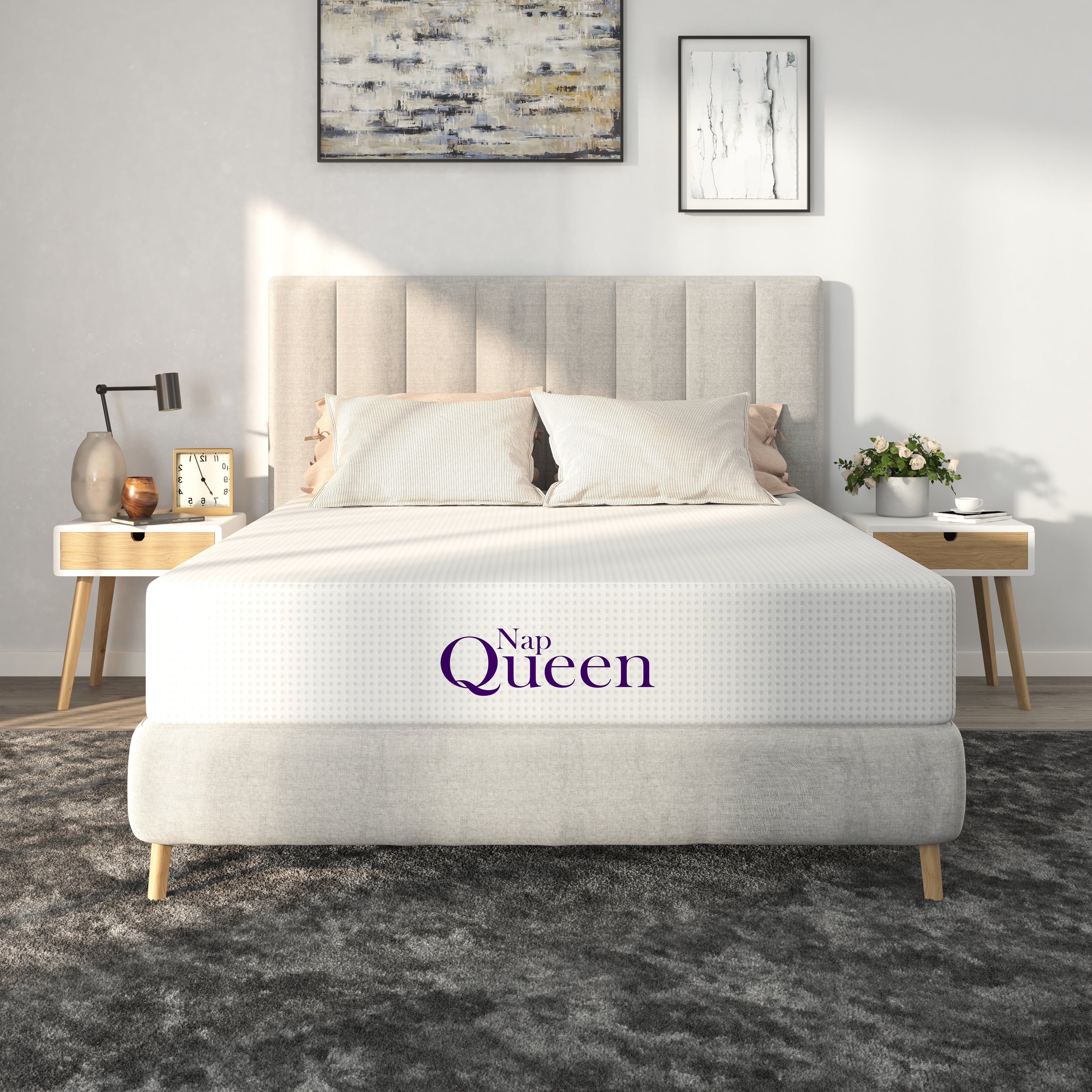 NapQueen 10 Inch Queen Size Memory Foam Mattress