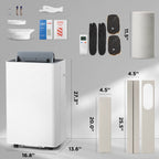 Finnmark 14,000 BTU WiFi Portable Air Conditioner