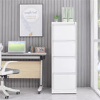 Durable Metal 3 Drawer File Cabinet With Lock For Office Storage