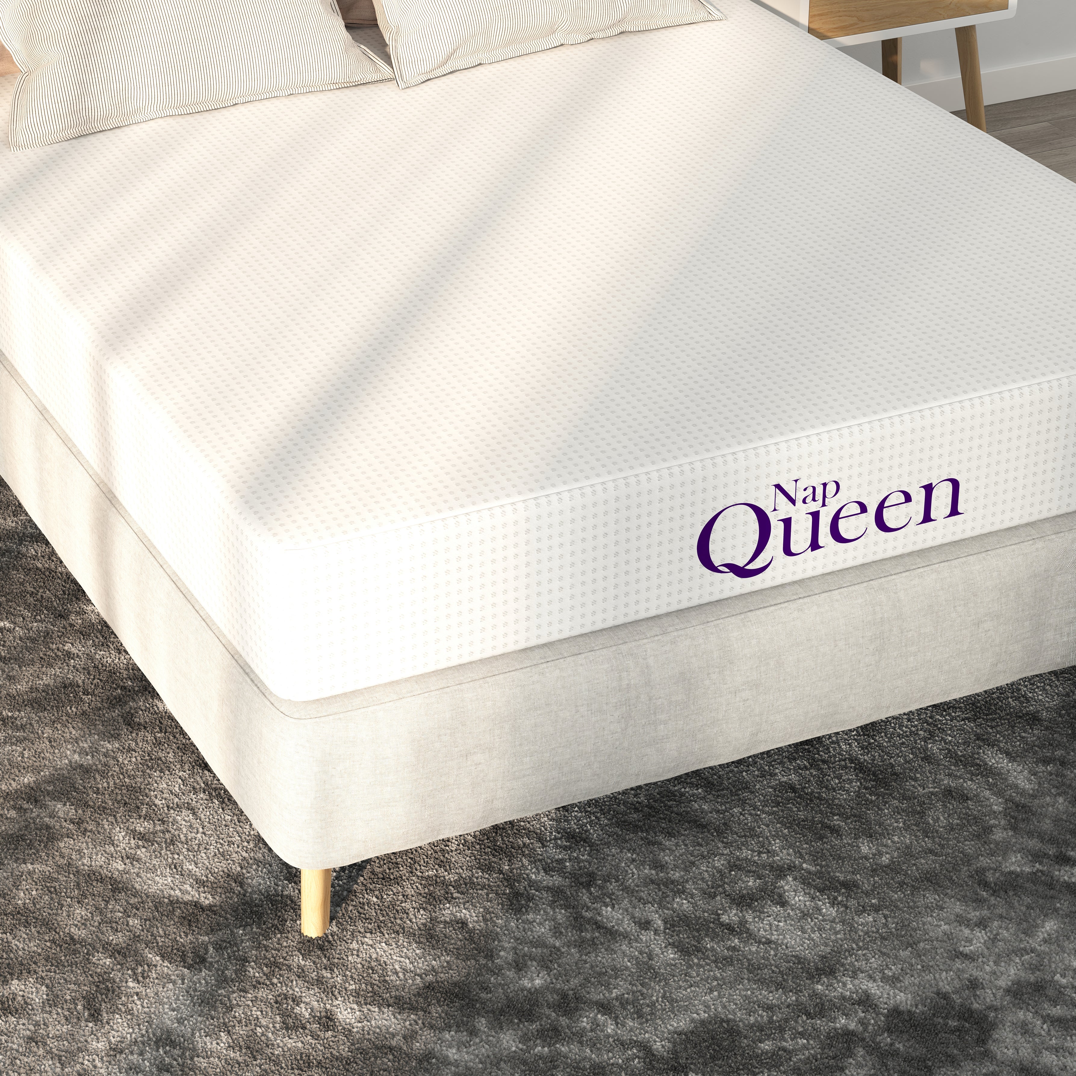 NapQueen 10 Inch Queen Size Memory Foam Mattress