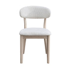 ACTU Scandinavian Dining Table Set with Upholstered Chairs for Small Spaces (Seats 4–6)