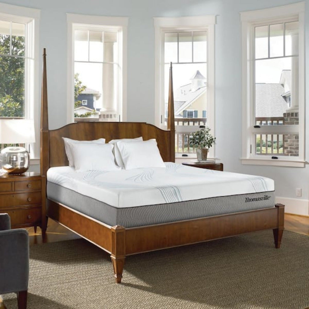 New Pluma White/Gray 12" SensaFlex GelLux Queen Mattress