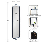 Kasota Metal Framed Mirror