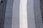 Alpaca Bed Blanket - Striped