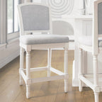 Wilmington Stool In White