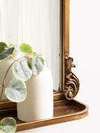 Arendahl Traditional Arch Mirror with Shelf