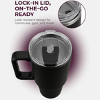 Steel (21oz) 180W Insulated Portable Blender (NEW)
