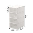 PP Shoe Box Transparent Visual Sports Shoes Storage
