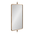 Kasota Metal Framed Mirror