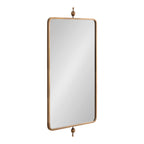 Kasota Metal Framed Mirror