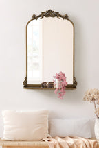 Arendahl Traditional Arch Mirror with Shelf