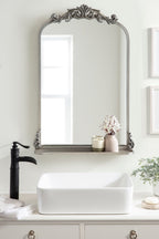 Arendahl Traditional Arch Mirror with Shelf