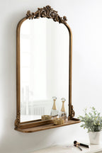 Arendahl Traditional Arch Mirror with Shelf