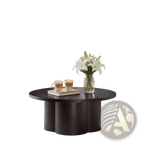 Round Coffee Table Modern Accent Tea Table For Bedroom Living Room Office Apartment