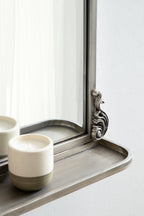 Arendahl Traditional Arch Mirror with Shelf